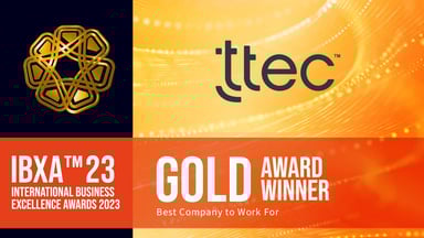Best Company To Work For
in the International Business Excellence Awards